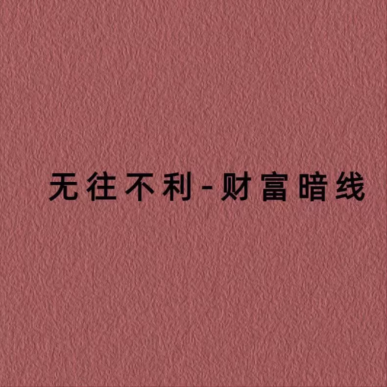 《无往不利·财富暗线》财务是人生中最关键的暗线