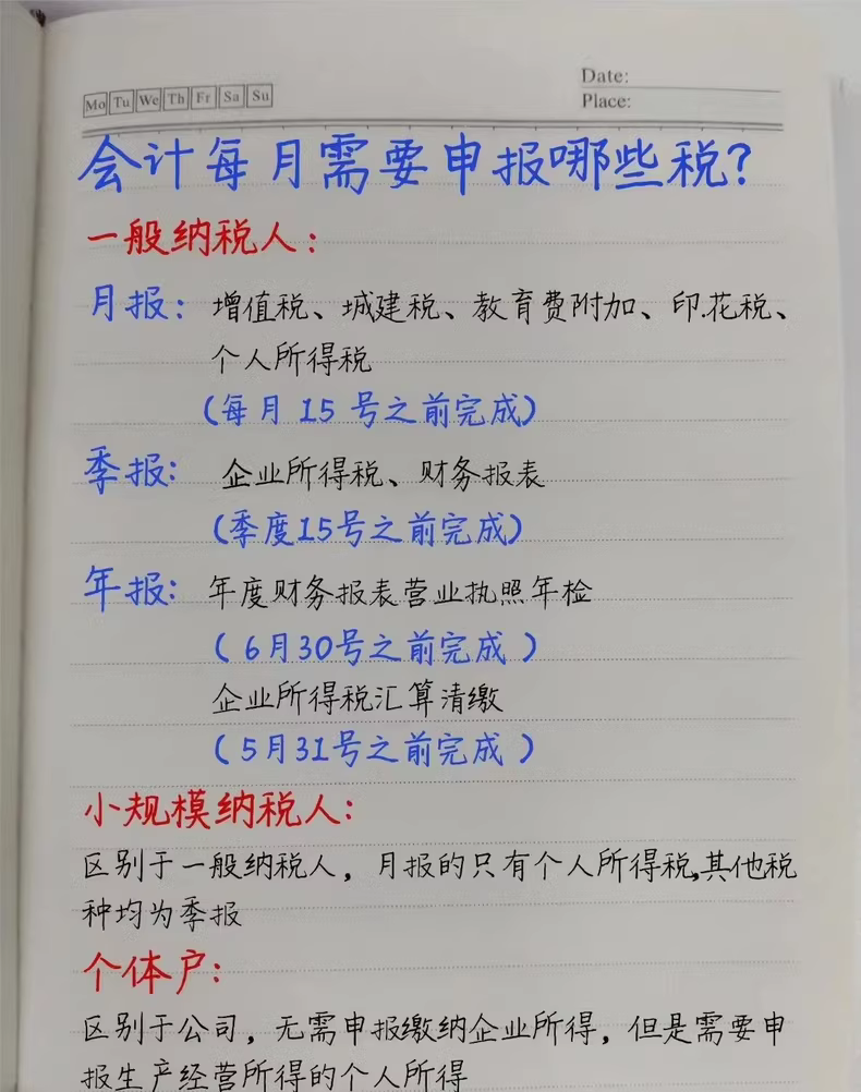 手写财务笔记电子版 1 db7bdf1509432e1