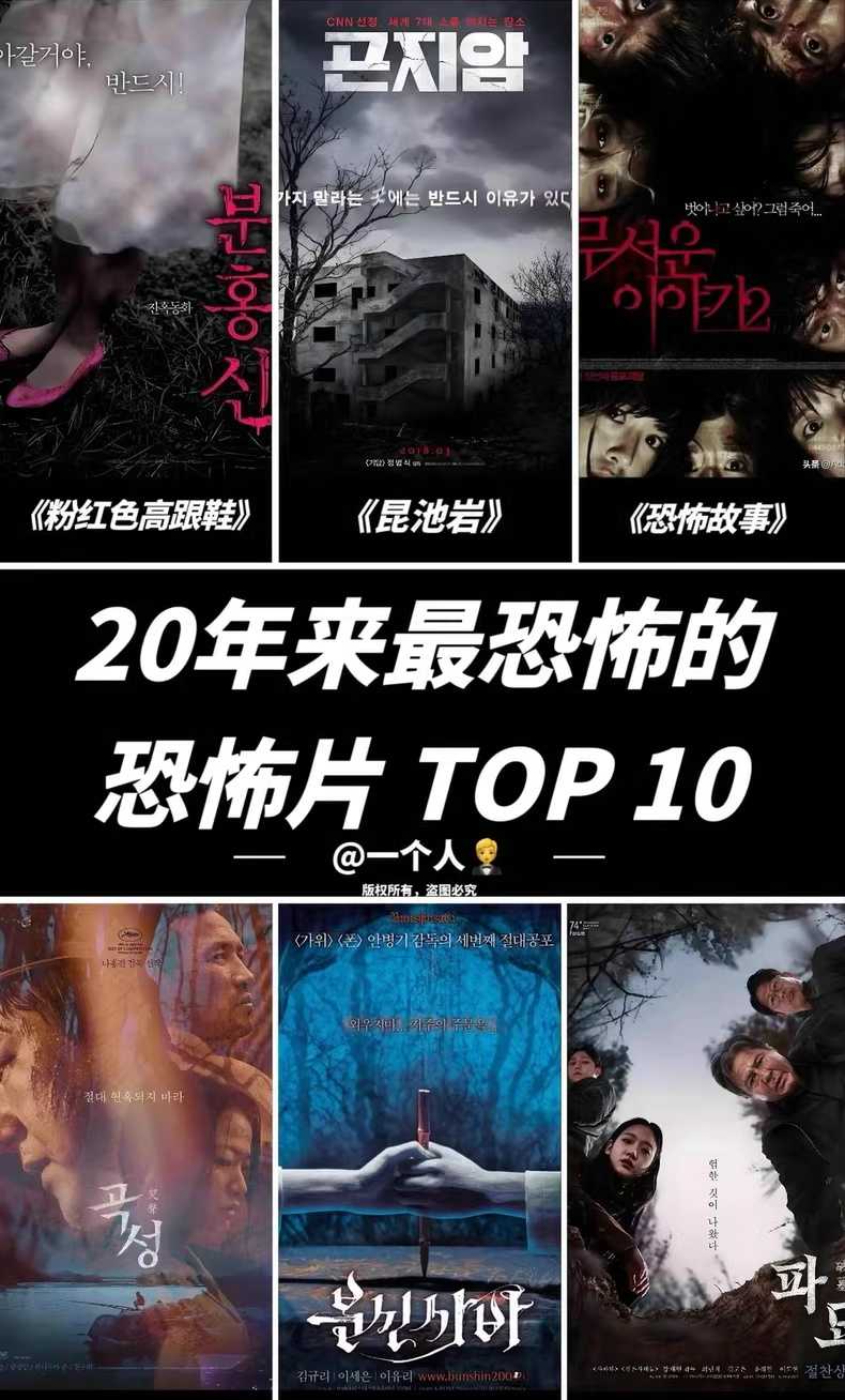 海量恐怖片资源大合集（1.7TB）